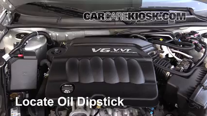 2016 Chevrolet Impala Limited LS 3.6L V6 FlexFuel Oil Check Oil Level